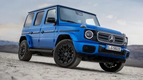 2024 Mercedes G580: वैश्विक स्तर पर पहली इलेक्ट्रिक G-Class का खुलासा; 116 kWh का बड़ा बैटरी पैक मिलता है; विवरण देखें 