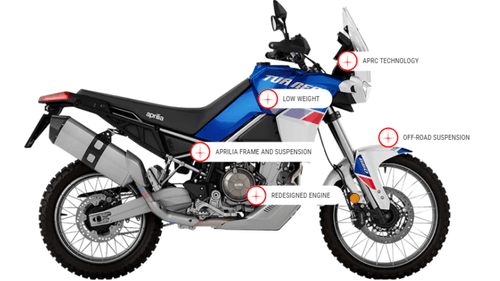 Aprilia Indian Listed Tuareg 660 Adventure Bike on its Official Website