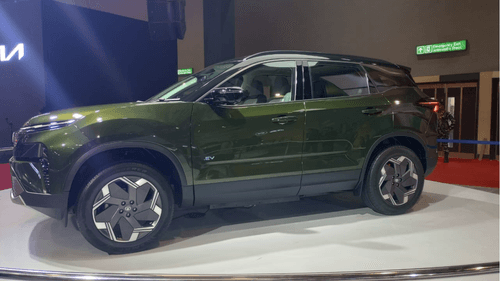Tata Harrier EV का अनावरण: भारत मोबिलिटी शो 2024 में SUV के भविष्य का विद्युतीकरण