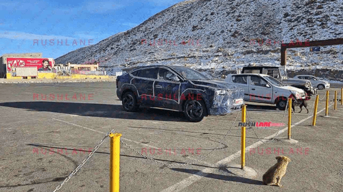 Mahindra XUV कूप EV को लद्दाख में देखा गया, 2025 में डेब्यू