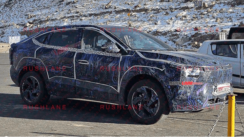Mahindra XUV कूप EV को लद्दाख में देखा गया, 2025 में डेब्यू