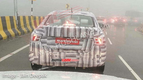 2024 मारुति डिजायर स्पॉटेड: नई स्विफ्ट से पर्दा उठाने के बाद हुई लॉन्च