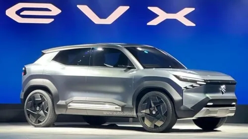 Maruti Suzuki eVX Spotted Testing on Indian Roads; Details 