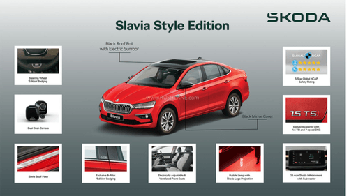 2024 Skoda Slavia Style Edition Launched at 19.13 Lakh