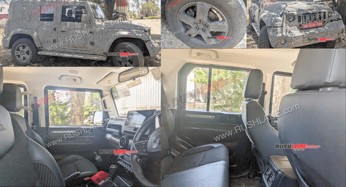 नई Mahindra Thar 5 डोर केबिन स्पेस और फीचर्स नए इंटीरियर स्पाई शॉट्स में सामने आए news