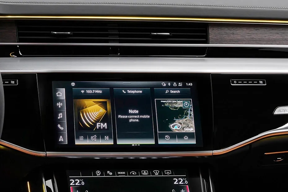 Audi A8 L Infotainment System