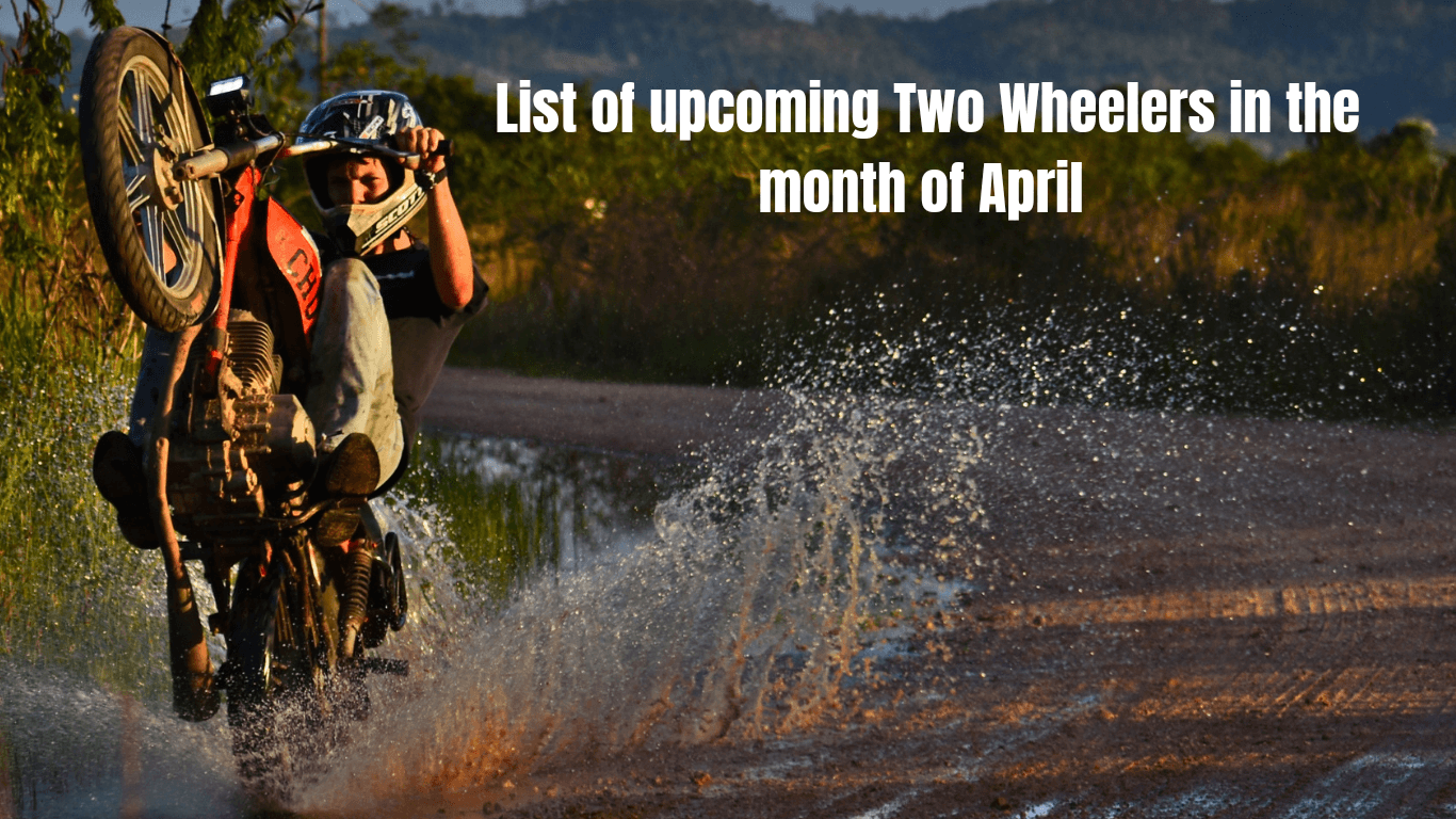 List of Two wheelers coming in the month of April 2023 