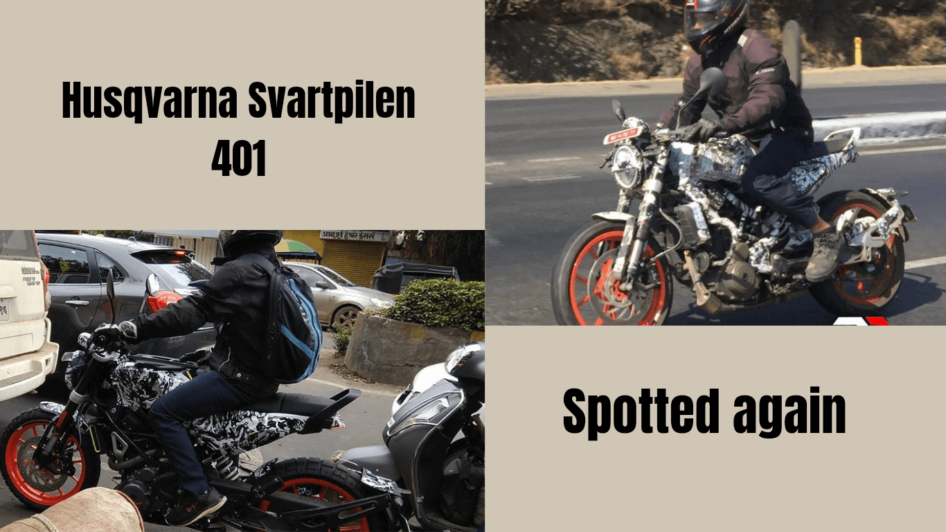 Husqvarna's Next-Gen Svartpilen 401 Spotted During Road Testing in India.