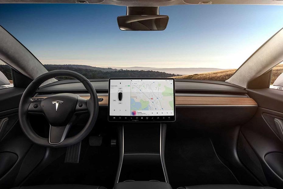 Tesla Model 3 Dashboard