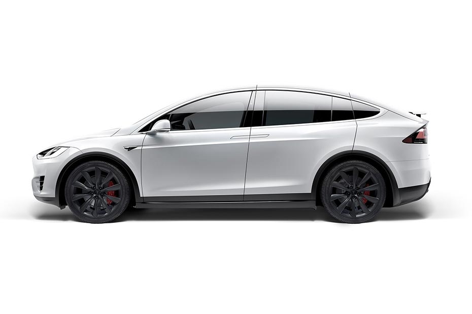 Tesla Model X Left Side View