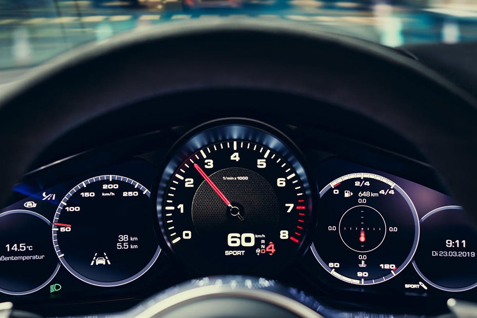 Porsche Cayenne Coupe Instrument Cluster