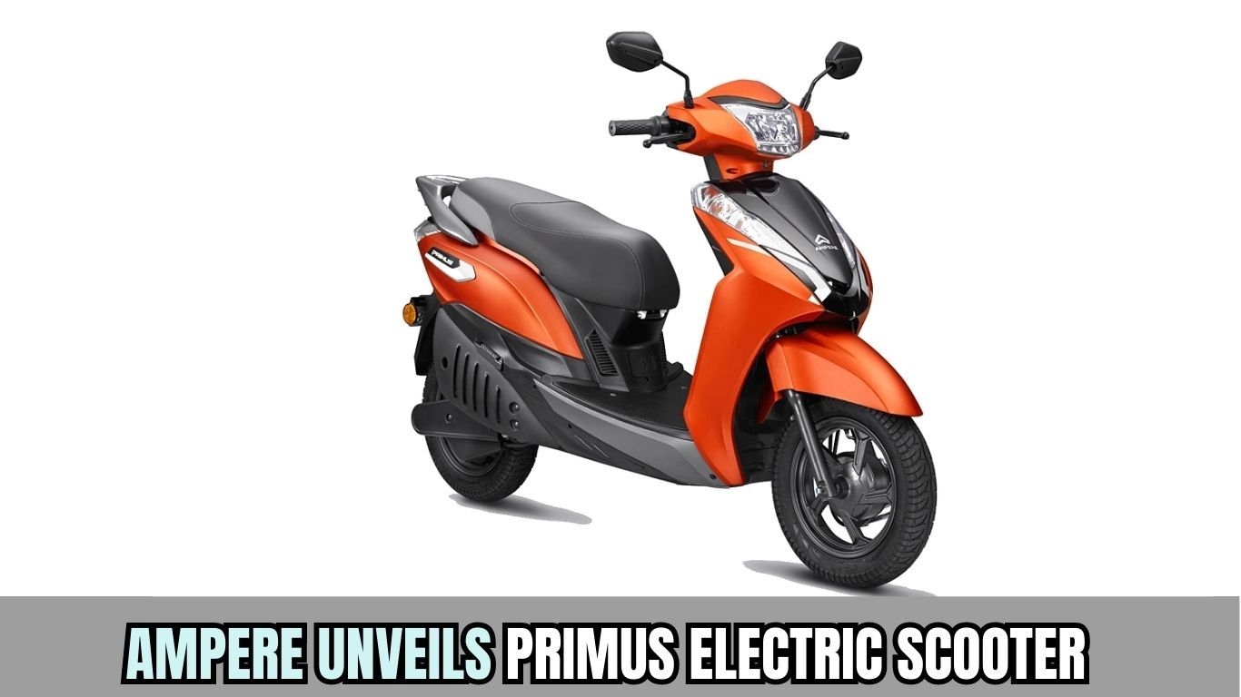 Ampere Unveils Stylish Primus Electric Scooter with RCB-inspired Design