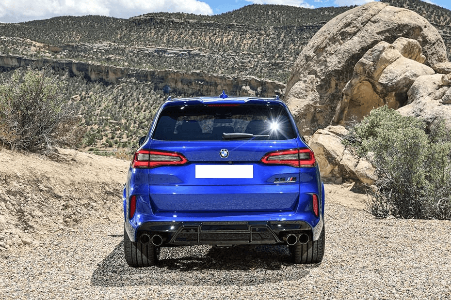 BMW X5 M Rear View