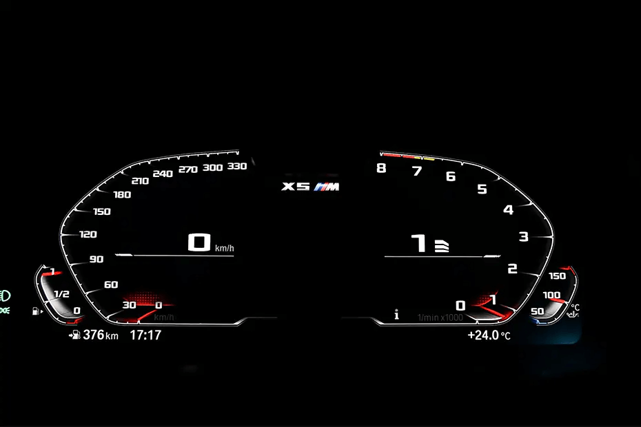BMW X5 M Instrument Cluster
