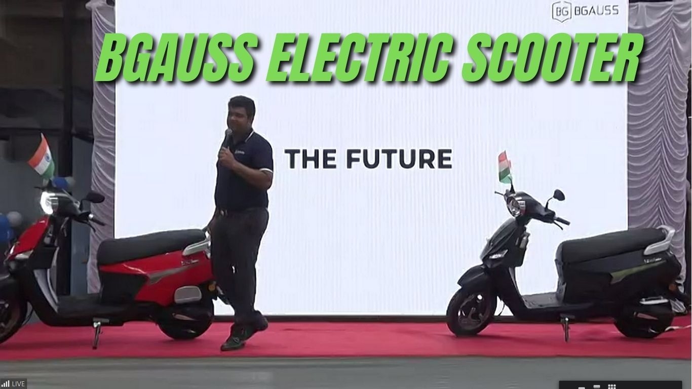 BGAUSS C12 का नया इलेक्ट्रिक स्कूटर 97,999 रुपये की शुरुआती कीमत पर लॉन्च किया गया