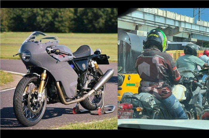 Continental GT-R 650 को फुल-फेयरिंग में देखा गया: क्या RE बाइक को नया रूप देना चाहता है?
