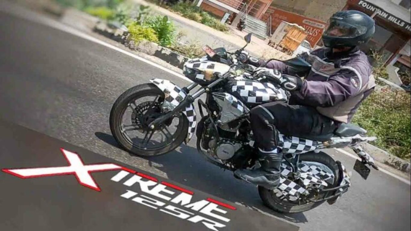 Spy Image of Hero Xtreme 125cc |  Check out all about this motorcycle
