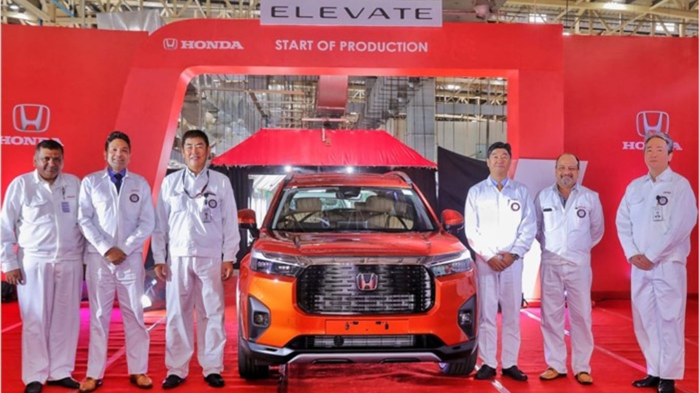 Honda Elevate सितंबर में लॉन्च होगी | उत्पादन आज से शुरू