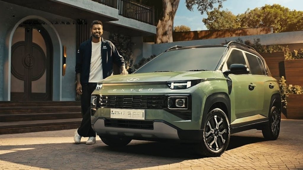 Hardik Pandya is now the new Brand Ambassador for Hyundai Exter