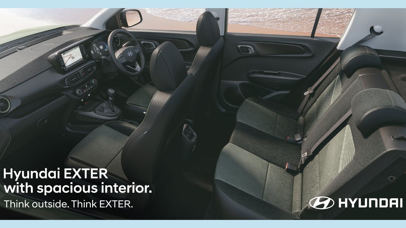 Inside the Hyundai Exter: Official Cabin Reveal Sets the Stage for an Exciting Launch