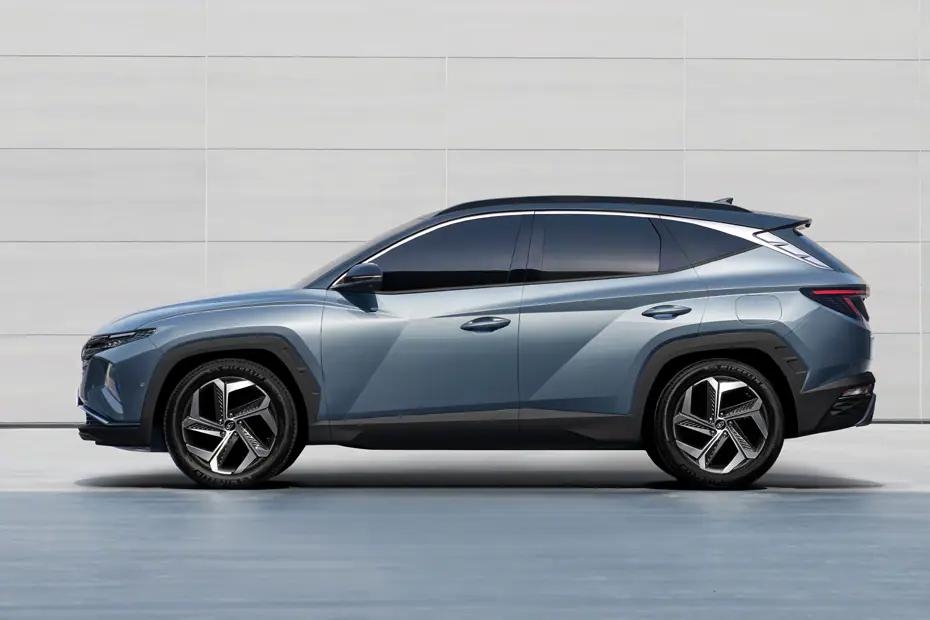 Hyundai-Tucson Left Side View