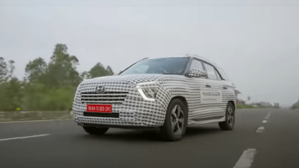 Hyundai Alcazar Teased Ahead of Launch Soon