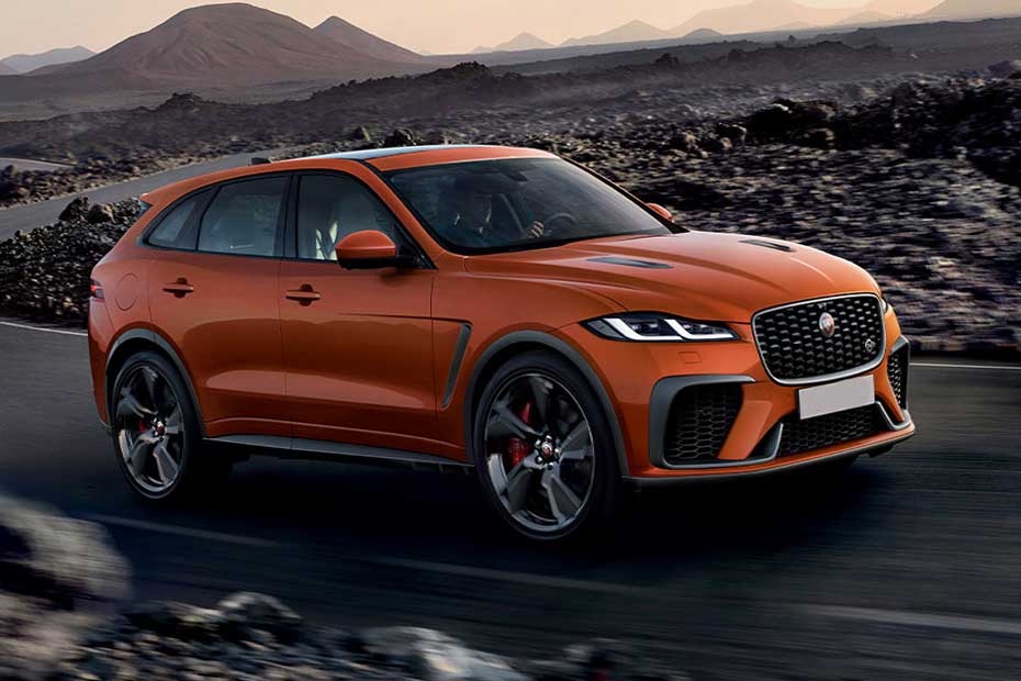 Jaguar E Pace Right Side Front View