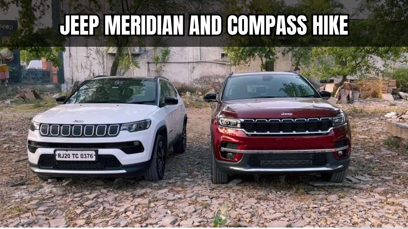 Jeep India ने Compass और Meridian SUVs पर कीमतें बढ़ाईं: संभावित कारक और बाजार पर प्रभाव