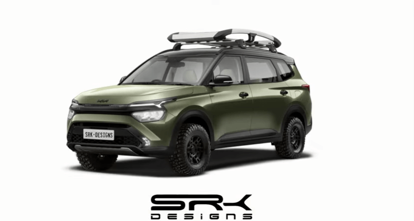Kia Carens X-Line MPV, See How It Will Look