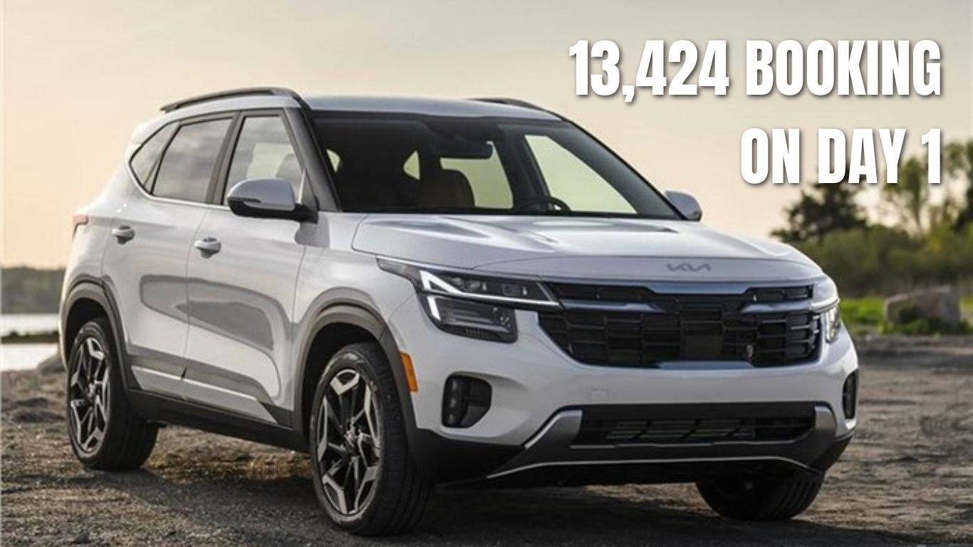 Kia India की नवीनतम Seltos SUV फेसलिफ्ट 24 घंटों के भीतर बड़े पैमाने पर बुकिंग करती है