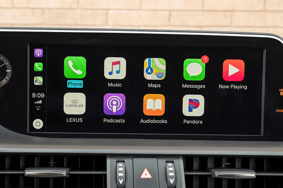 Lexus ES Infotainment System Main Menu