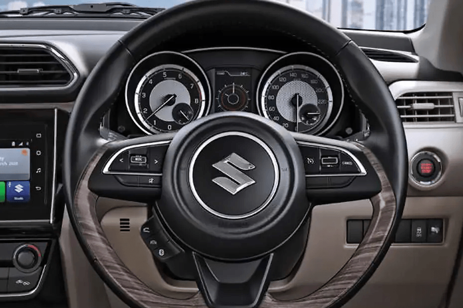 Maruti Dzire steering wheel