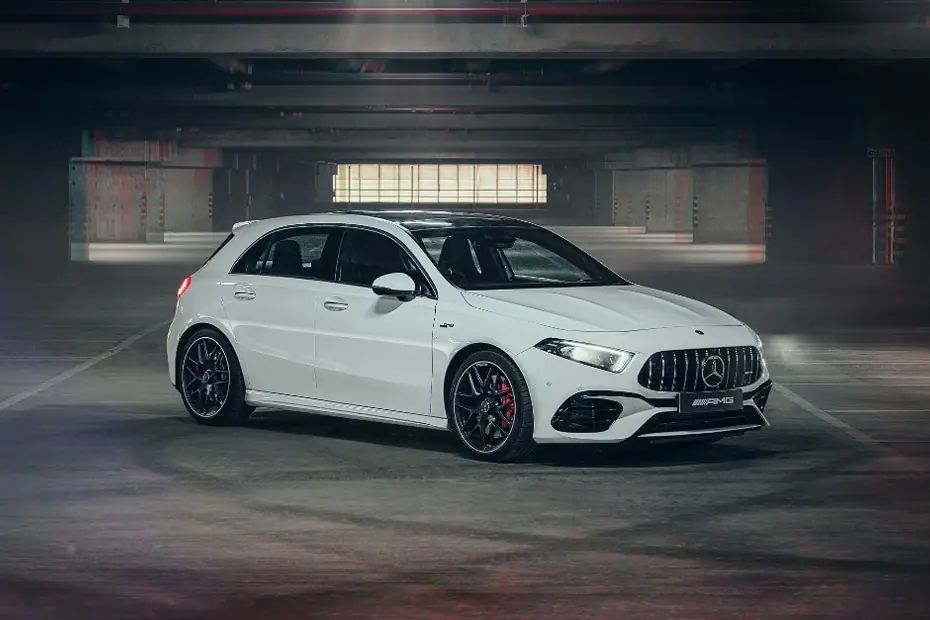 Mercedes-Benz AMG A 45 S Right Side Front View