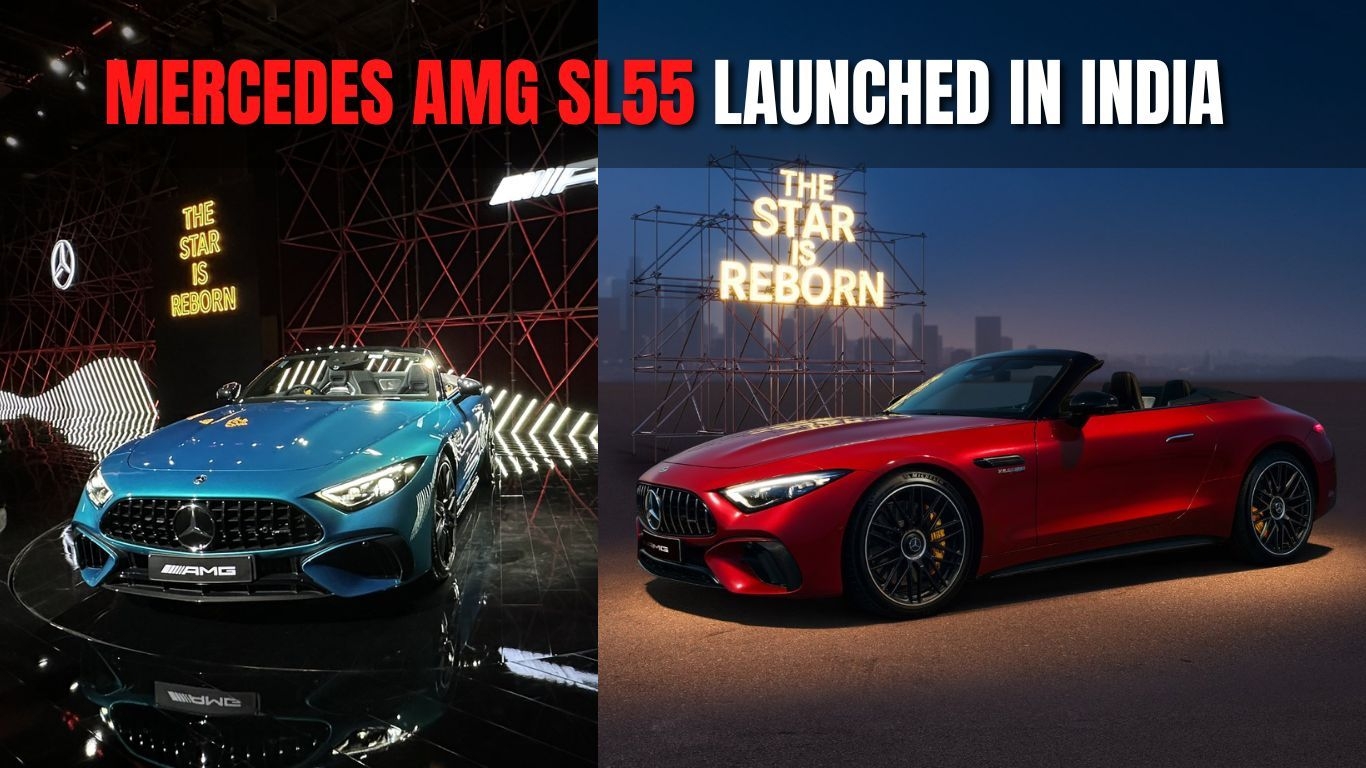 मर्सिडीज ने भारत में ₹2.35 करोड़ की अपनी नई कार लॉन्च की | Mercedes-AMG SL 55 Roadster