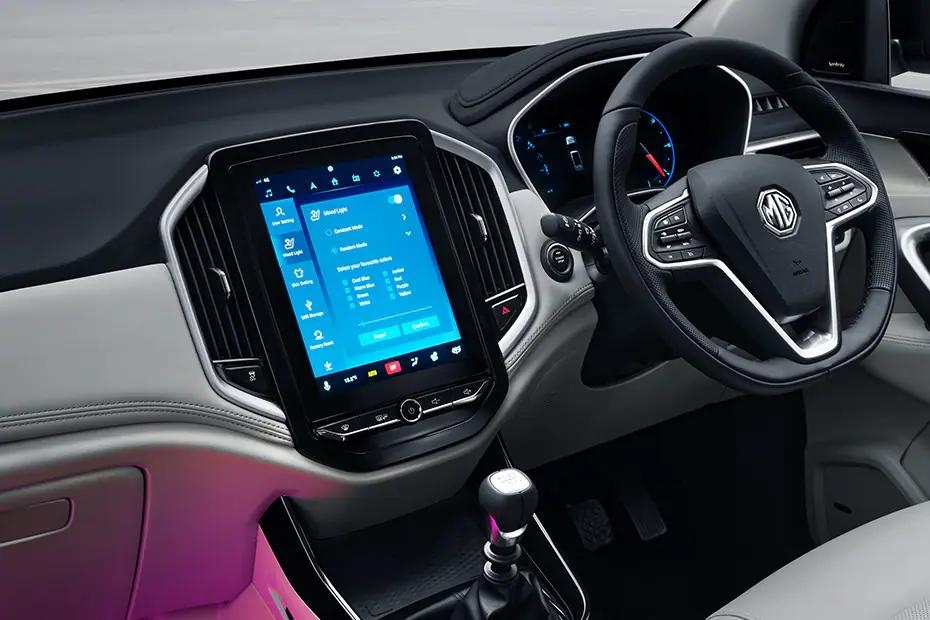 MG Hector Dashboard