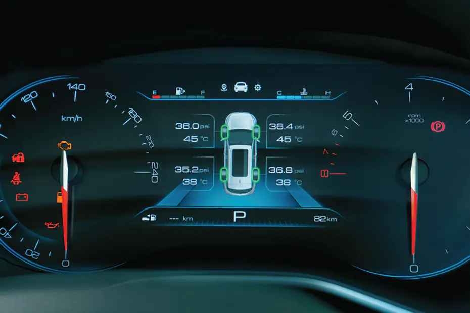 MG Hector Plus Instrument Cluster