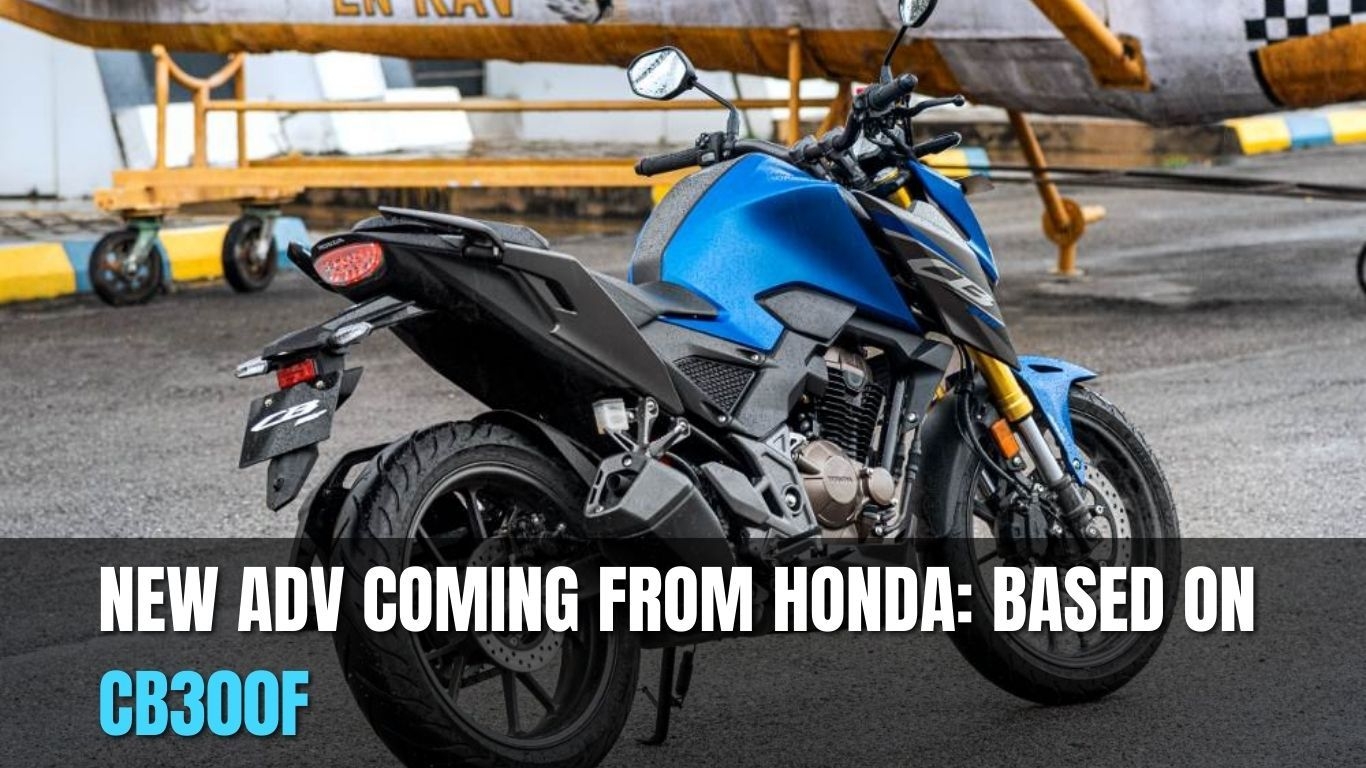 New ADV coming from Honda: Based on CB300F