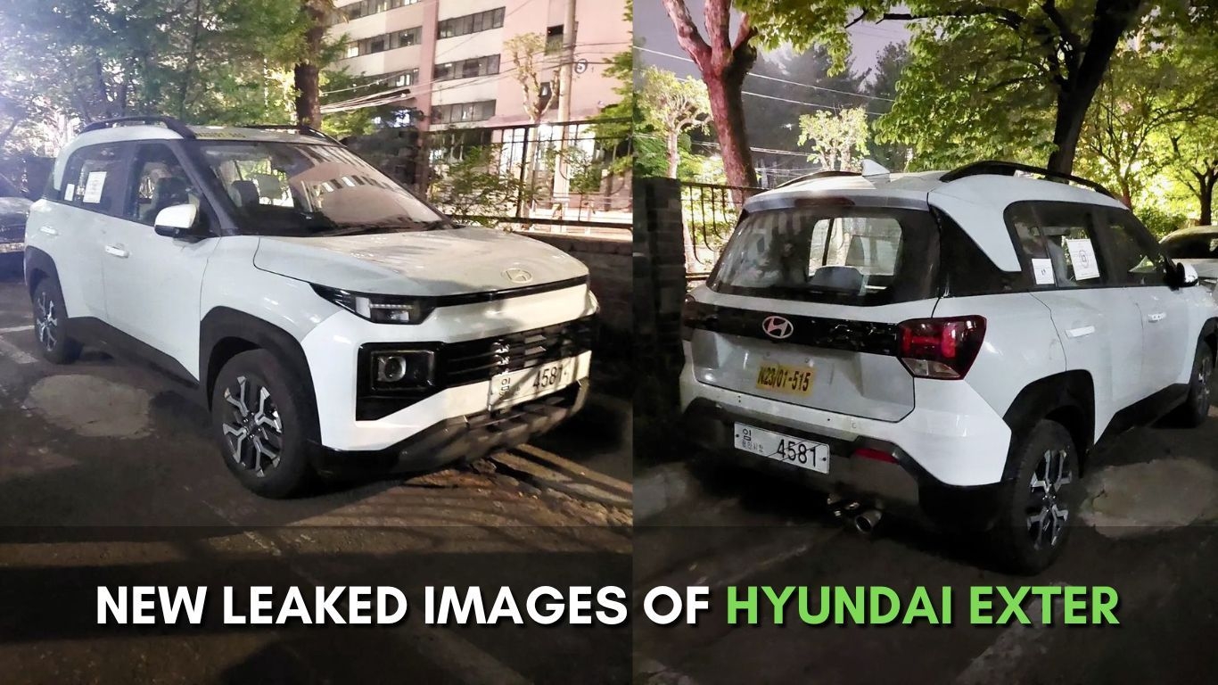 लॉन्च से पहले लीक हुई Hyundai Exter की नई तस्वीरें | आगे और पीछे देखें