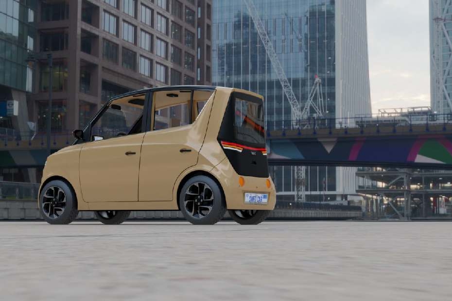 PMV Electric EaS-E Left Side Rear View