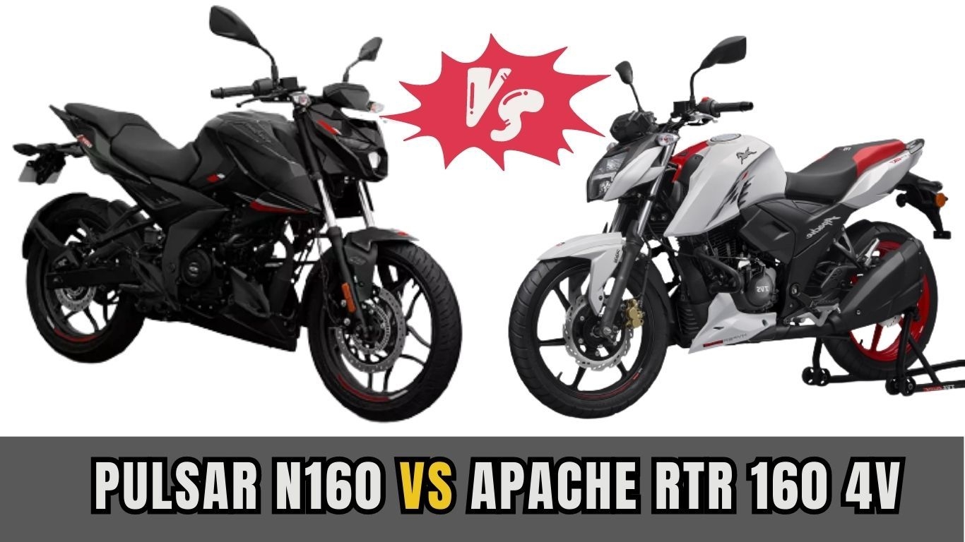 Pulsar n160 vs TVS Apache Rtr 160 4v: कौन सी बाइक जीत लेगी आपका दिल और आपका गैराज
