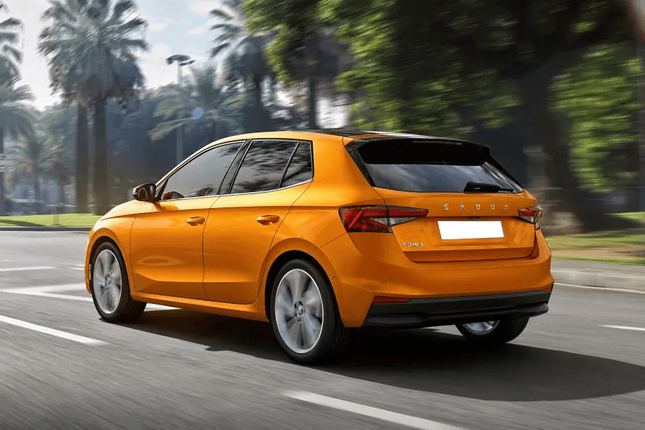 Skoda Fabia 2022 Left Side Rear View