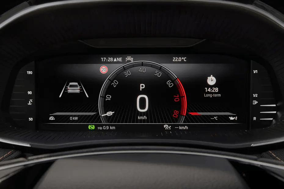 Skoda Fabia 2022 Instrument Cluster
