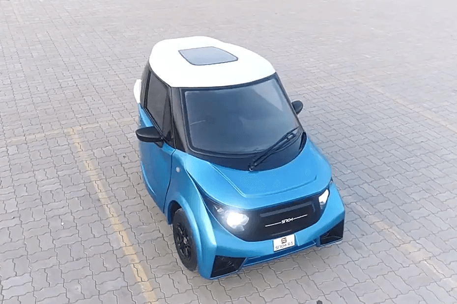 Storm Motors R3 top view