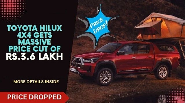 Get Ready to Save: Toyota Hilux Receives Huge Discount in India