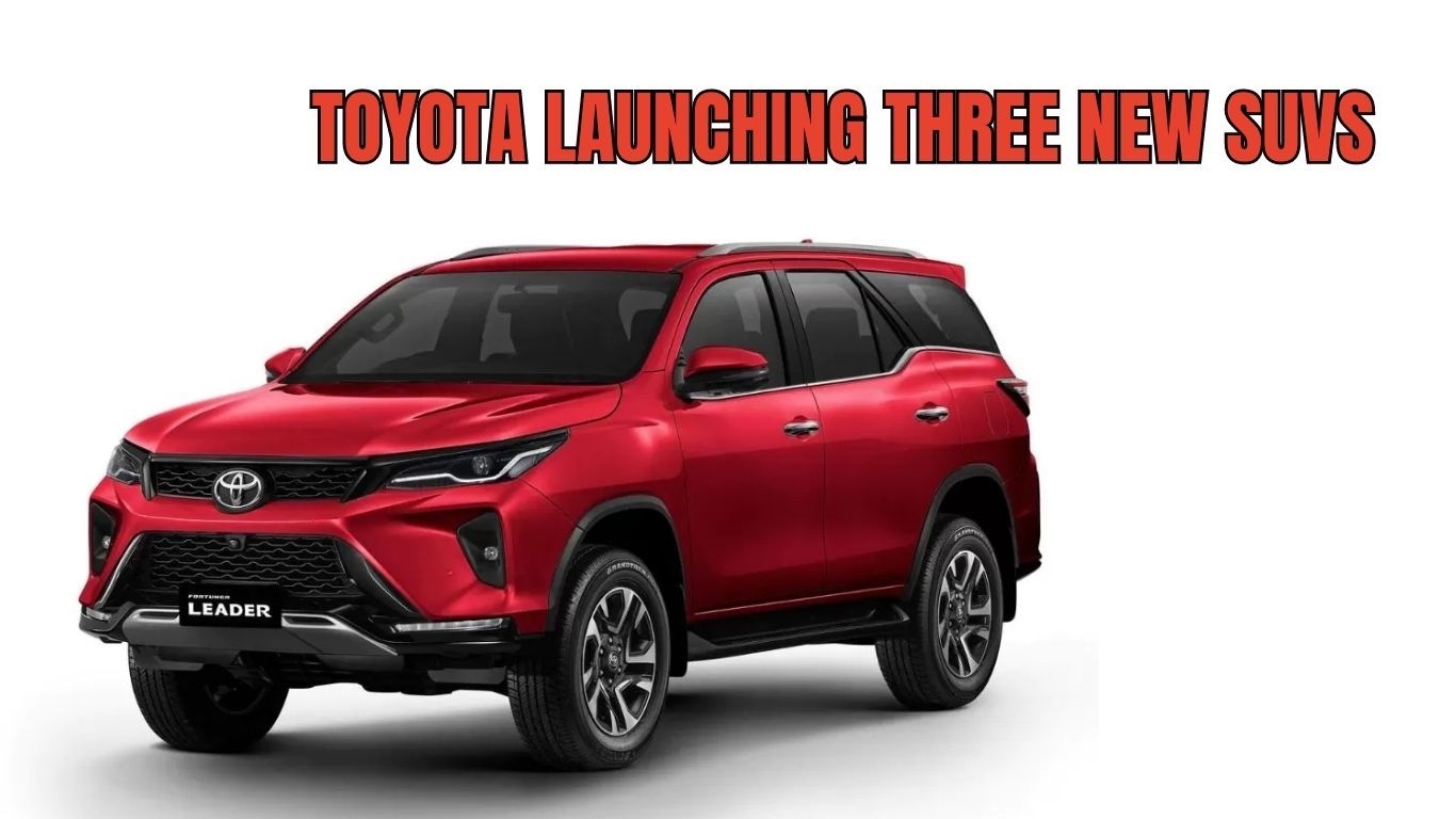 Toyota Plans to Launch Three New SUVs, Including Next-Generation Fortuner, in India