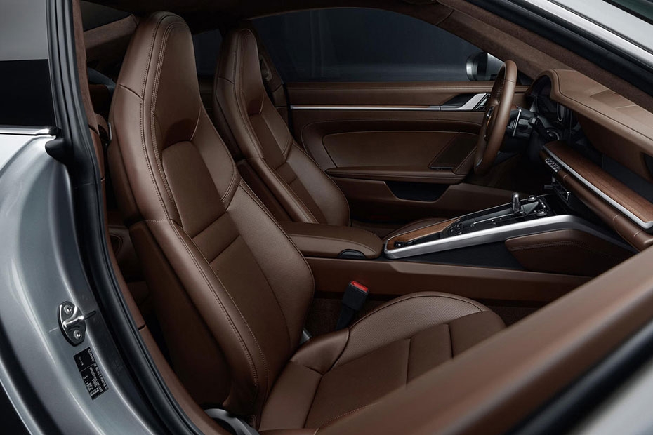 Porsche 911 Door View of Driver Seat