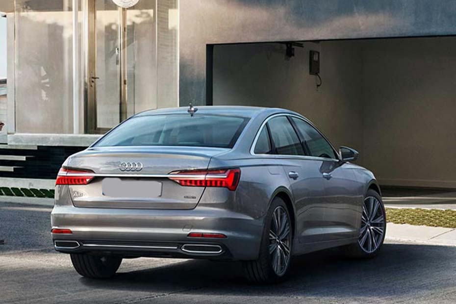 Audi A6 Right Side Rear View