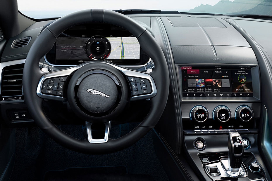Jaguar-F-Type Dashboard