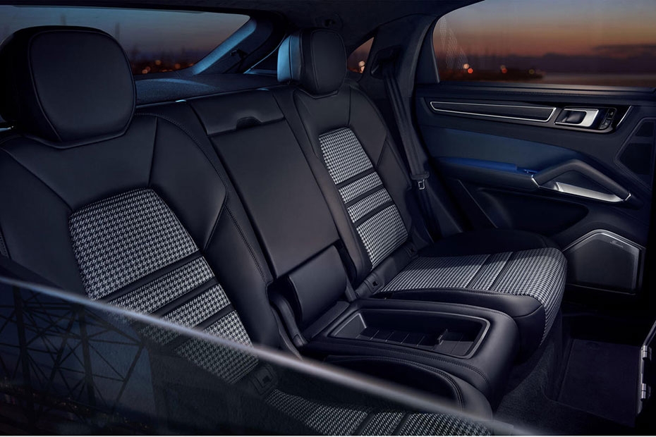 Porsche Cayenne Coupe Rear Seats