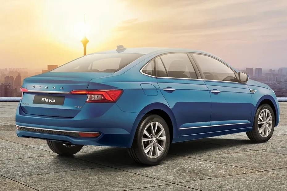 Skoda Slavia Rear Right Three Quarter